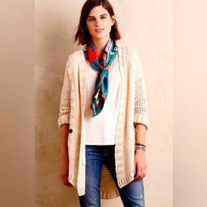 Anthropologie Angel of the North cardigan